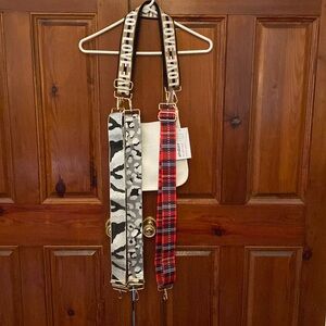 Authentic Ahdorned crossbody w/ 4 guitar straps NWOT